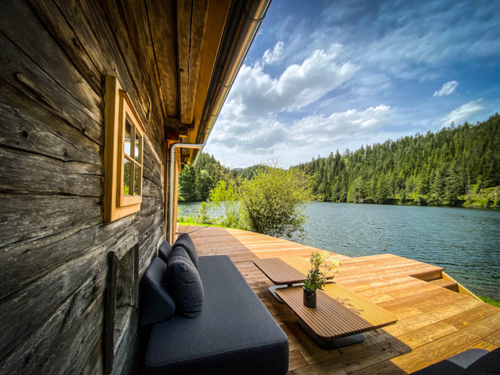 Ausblick Chalet Hubertussee